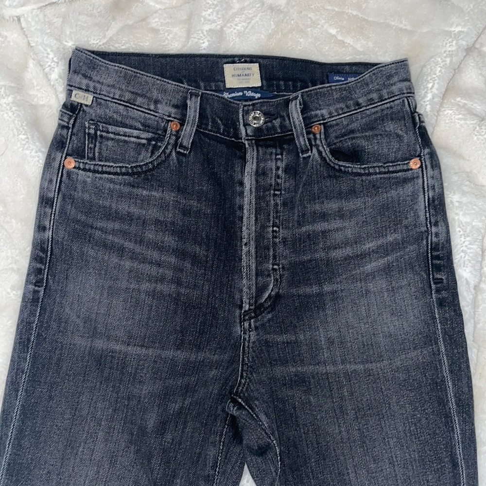 Citizens of humanity Olivia high rise slim ankle denim size 24